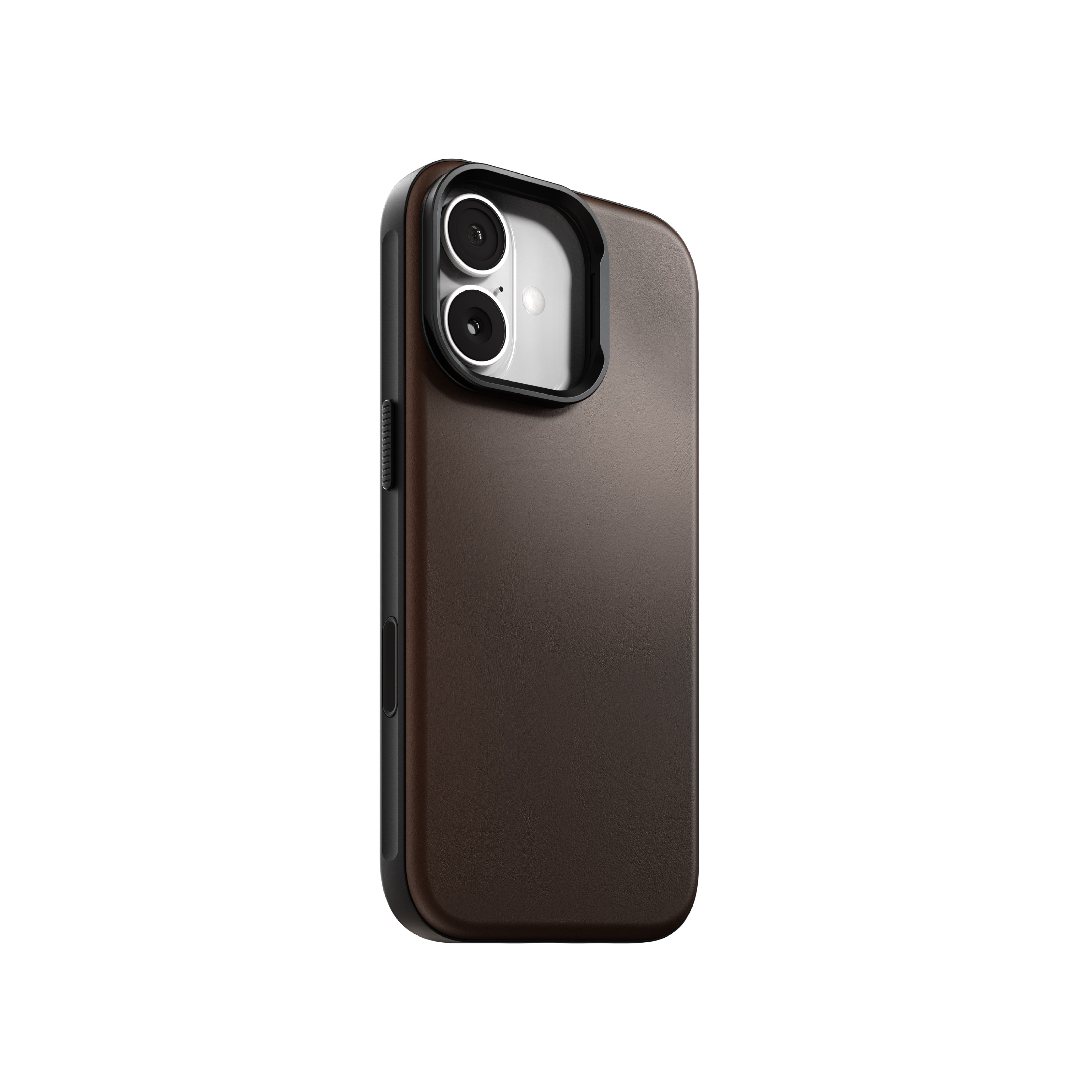 파우트 iPhone 맥세이프 링스탠드 에코레더 가죽 케이스 시나몬 브라운, 아이폰17 - 상세 이미지 4