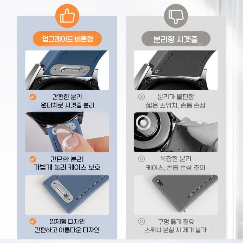 가민 인스팅트3 스트랩 에어홀 통기성 액상 실리콘 밴드 - 상세 이미지 2