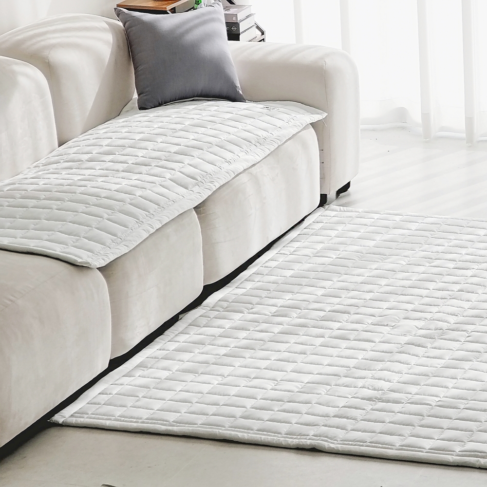 나라데코 먼지없는 소프트 워싱 사계절 돌 쇼파패드 3인용 65x180