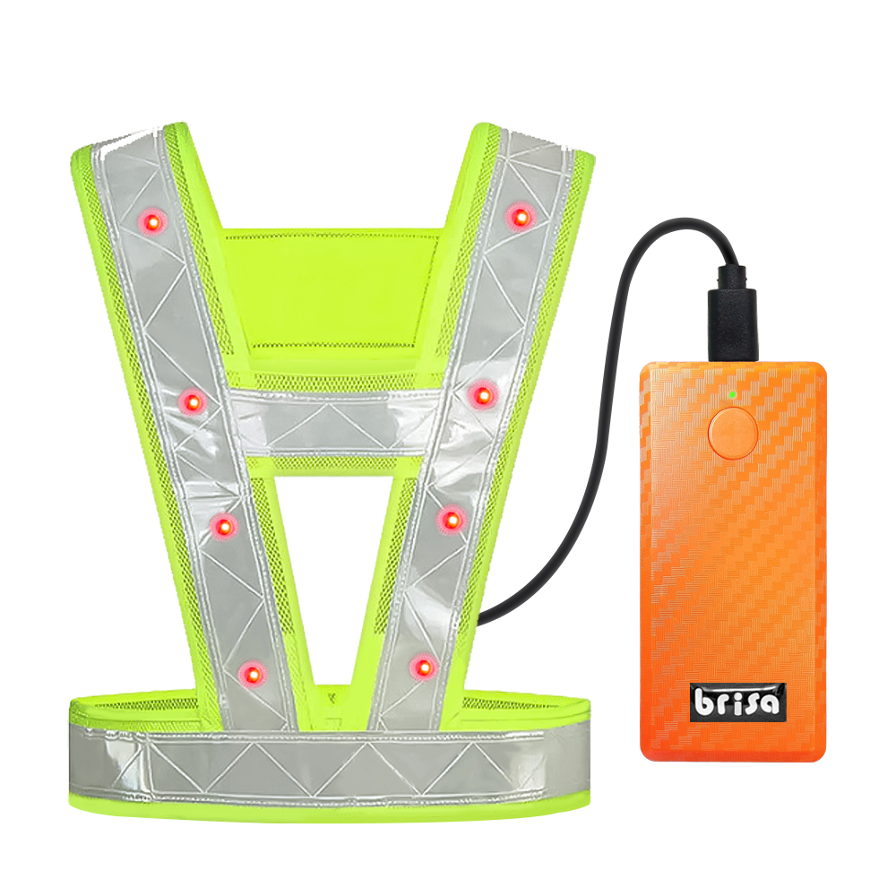 브리사 충전식 LED 안전조끼 형광 엑스반도 도로 야간 작업 SPSV12 실사용 후기 | 효과 있을까? - 대표 이미지