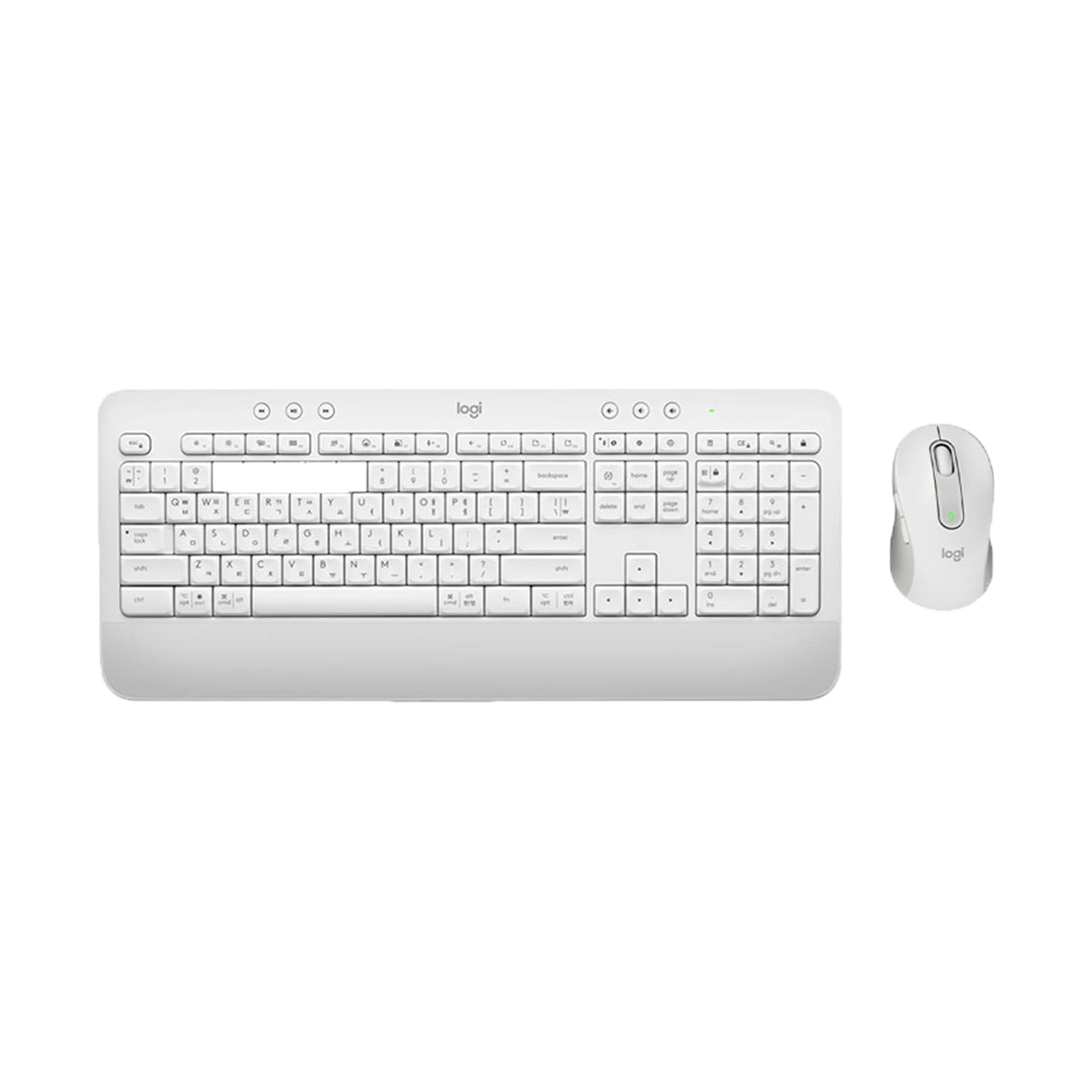 [N배송] [강세일] 로지텍코리아 공식 시그니처 MK650 콤보 무선 키보드 마우스 세트 오프화이트, 멤브레인 - 상세 이미지 3