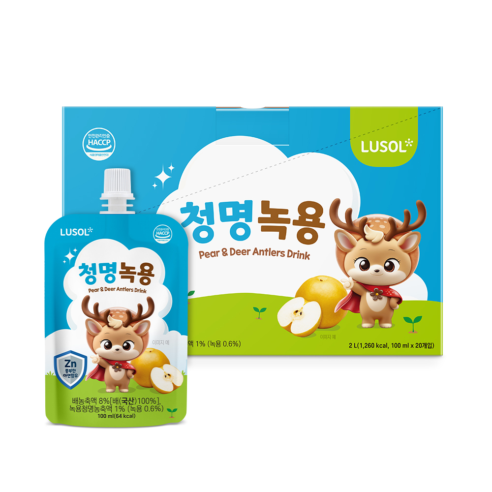 [루솔] 청명 녹용 1박스 (20포)