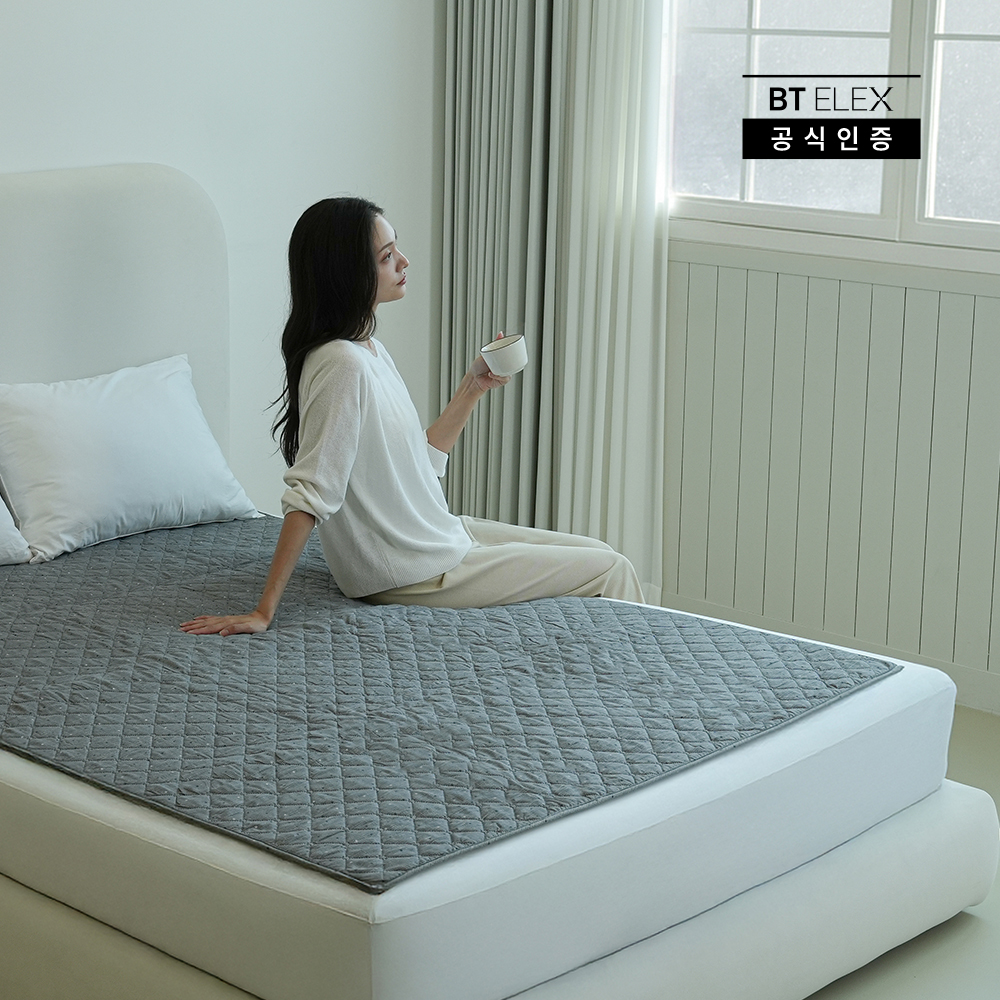 비티일렉스 단잠 탄소매트 무자계 카본 온열매트 전자파없는 전기장판 캠핑 싱글