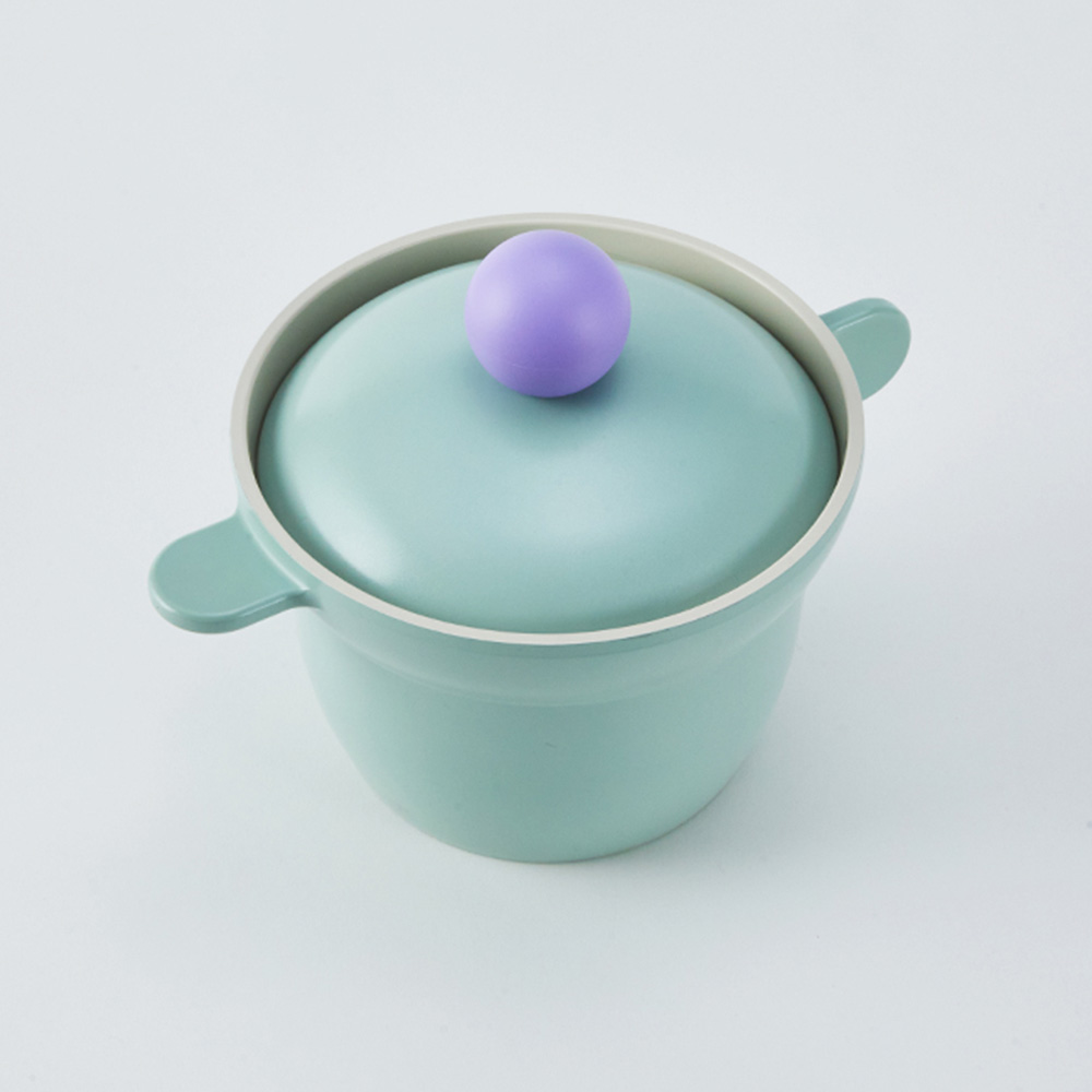 베터핑거 라이스팟 솥밥 냄비(이중뚜껑) 16cm 2colors 주물냄비 천연소재 세라믹코팅 - 상세 이미지 4