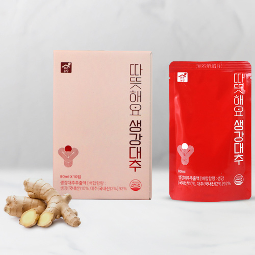 맑은농장 프리미엄 쌍화차&대추생강차 80ml x 20포 - 상세 이미지 3
