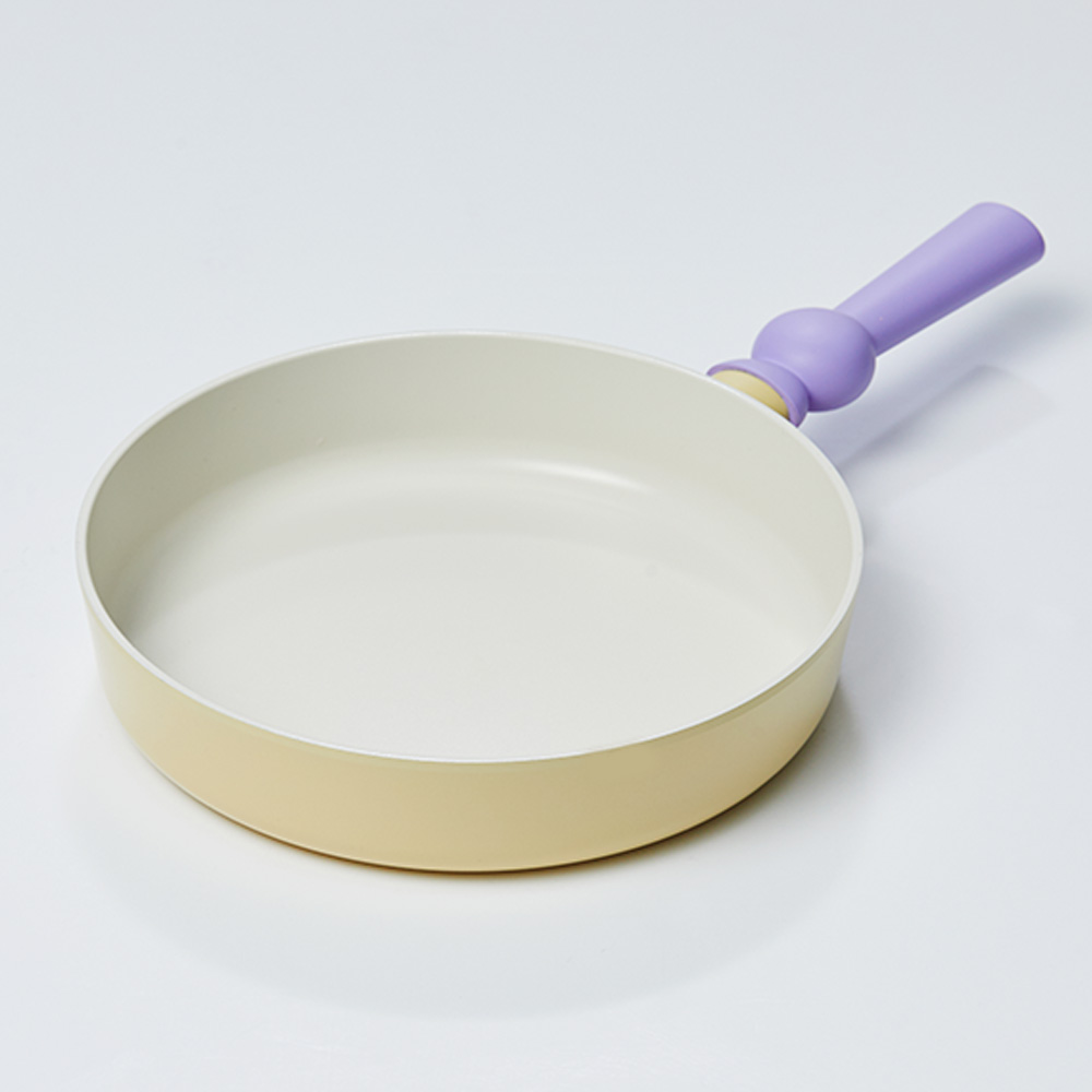 베터핑거 인덕션 IH 프라이팬 24cm (라이트옐로우) 세라믹코팅 쿡웨어 - 상세 이미지 5