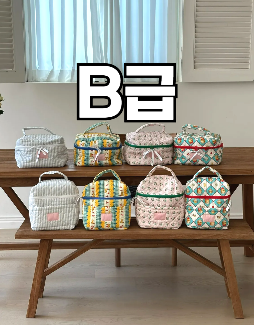 (B급) 코지 다이퍼백&파우치백