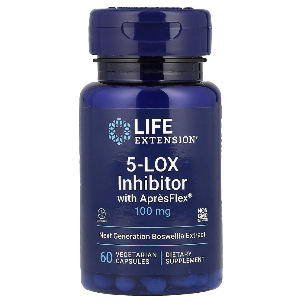 라이프익스텐션 5 LOX Inhibitor with ApresFlex 보스웰리아 Boswellia 60정 - 상품 이미지