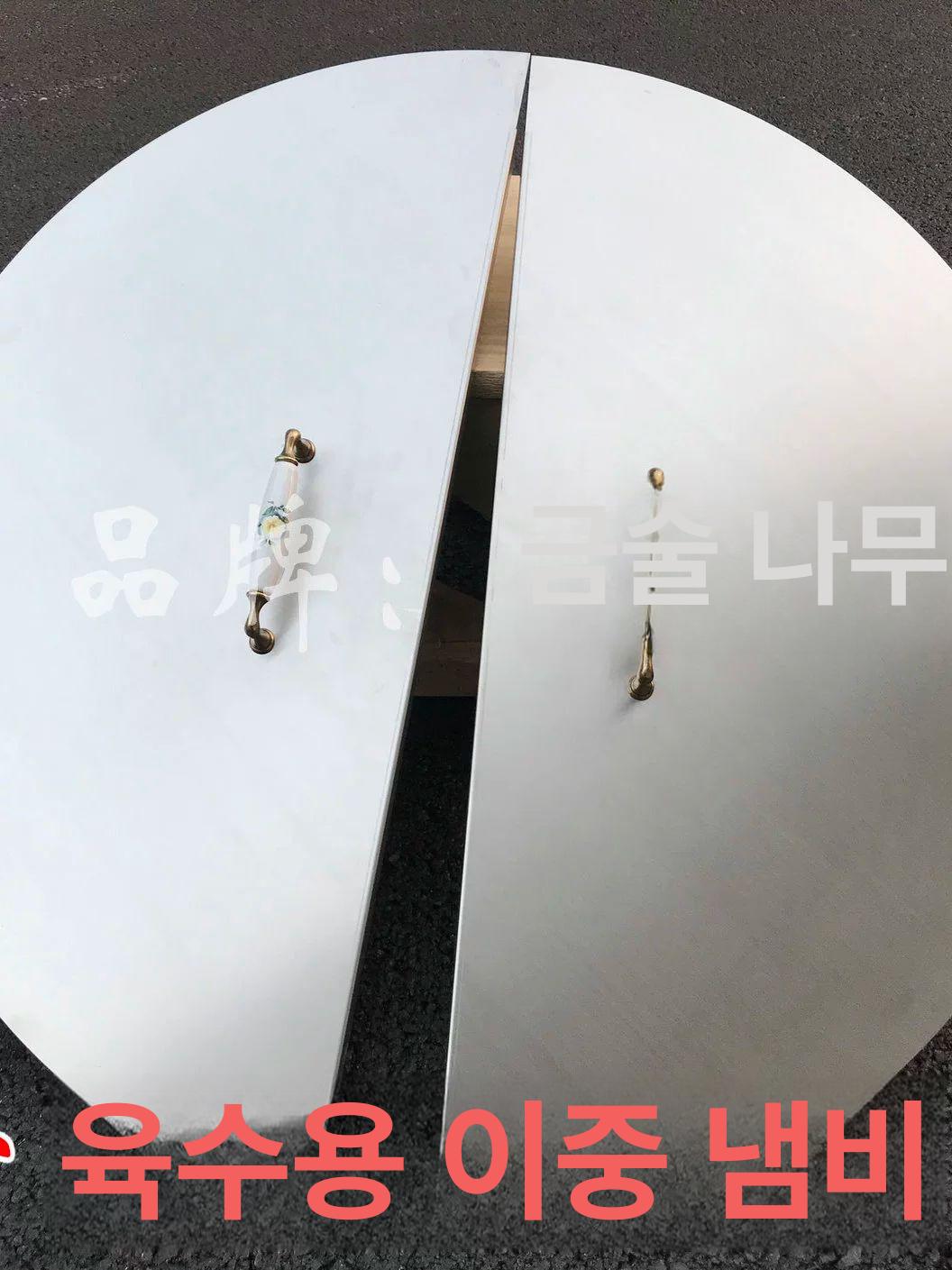대형 가마솥 뚜껑 아궁이 무쇠솥 덮개 식당 솥 다기능 냄비뚜껑 아궁이덮개 80cm - 상세 이미지 2