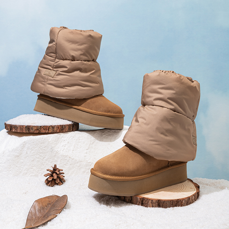 어그 정품 UGG 1910 여성 패딩부츠 숏 앵클 키높이 겨울 방한화 - 상세 이미지 4