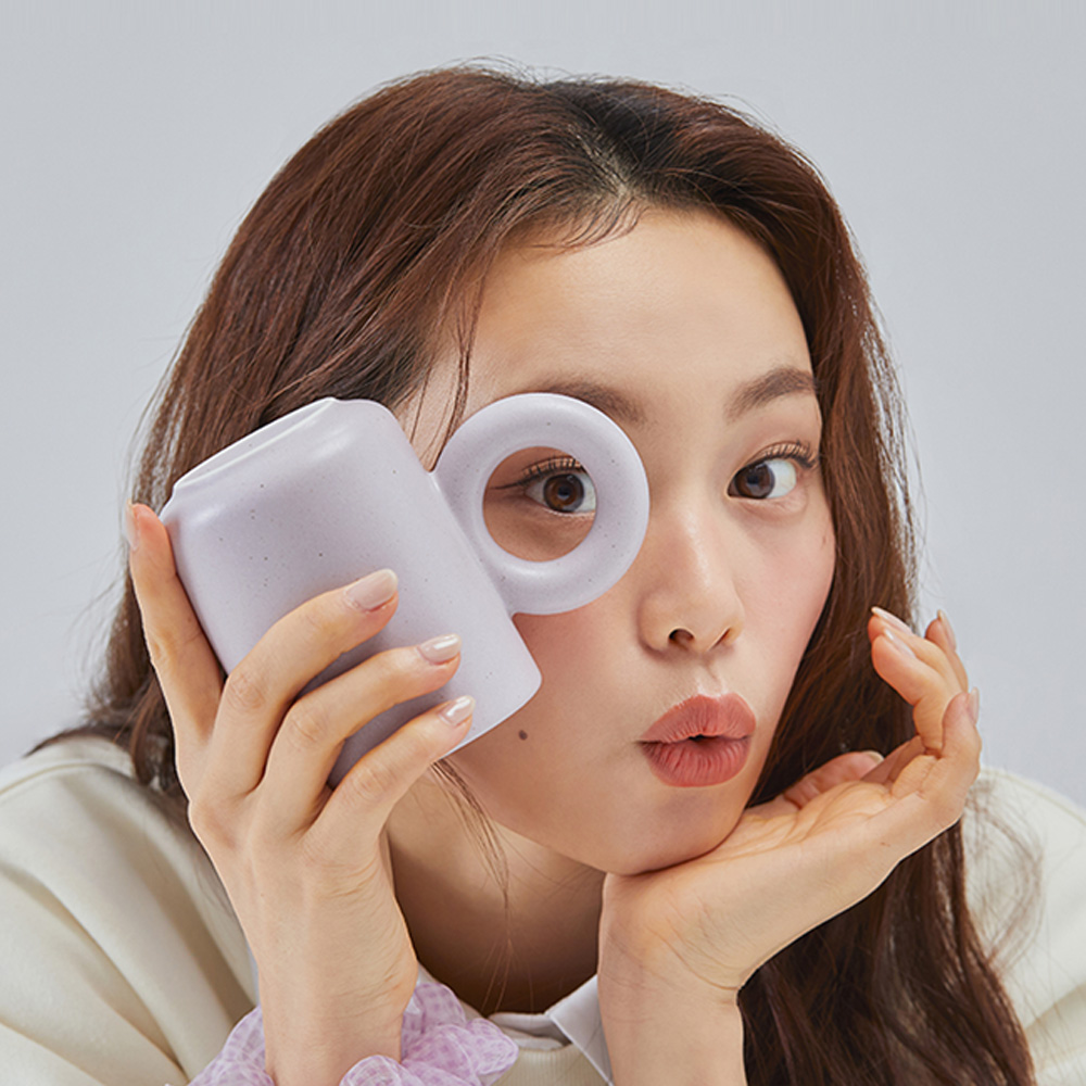 베터핑거 도자기 링 머그컵 3colors 홈카페 커피잔 - 상세 이미지 2