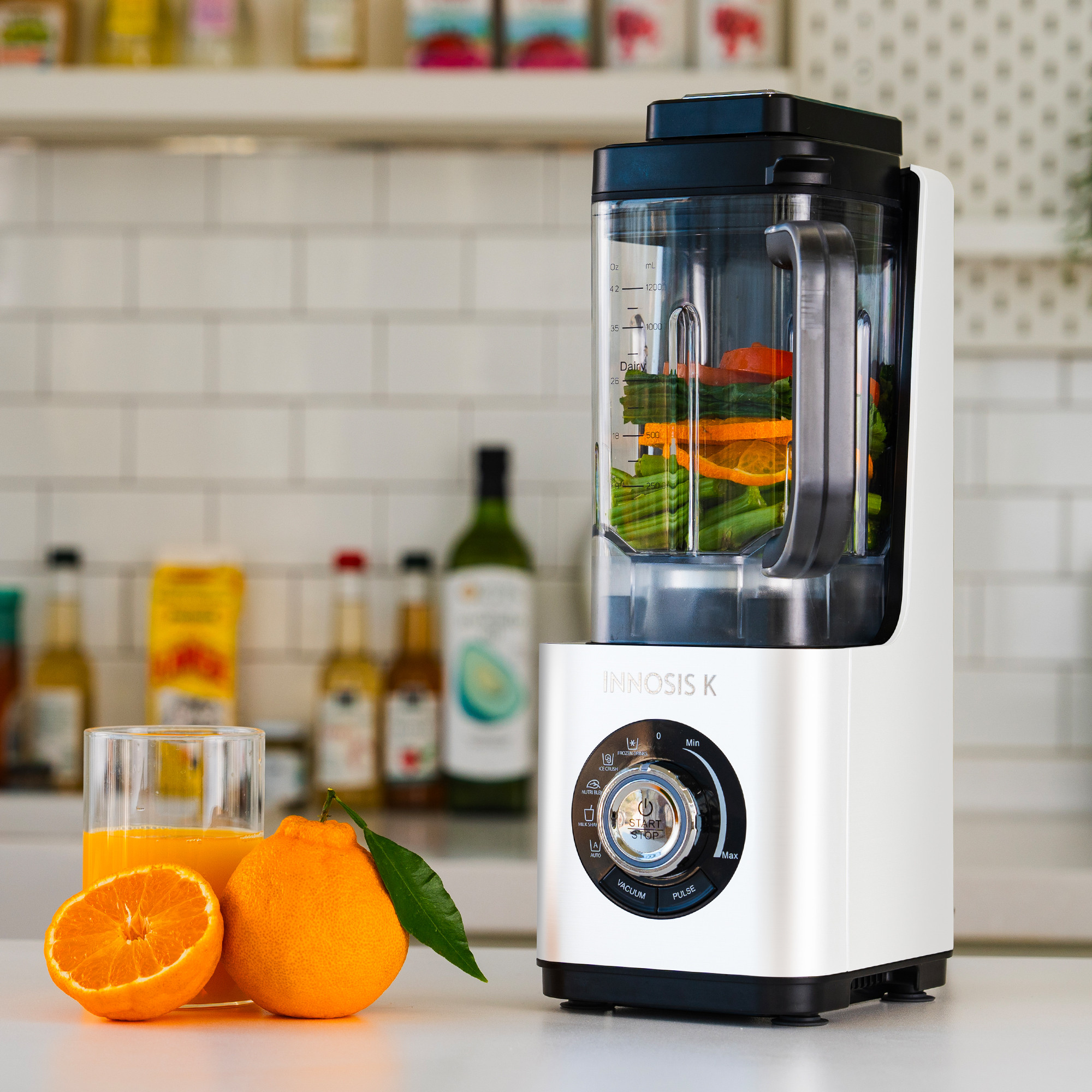 이노시스K 슬림 믹서기 진공 블렌더 초고속 대형 저소음