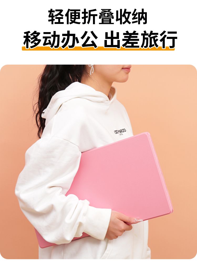 접이식 차량용 캠핑 4단계 뒷자석 테이블 책상 트레이 멀티 자동차 블랙 스탠다드 - 상세 이미지 5