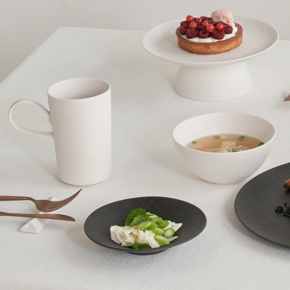 네오플램 밀란 도자기 찬기 14cm 1p 3colors 핸드메이드 플레이트 - 상세 이미지 3