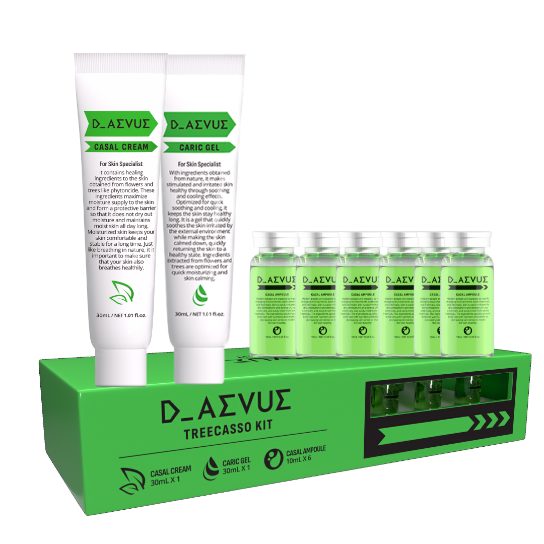 디에뷰 트리카소키트 (카살크림30ml+카릭겔 30ml+앰플10ml 6개)+폭탄샘플 - 메인 이미지