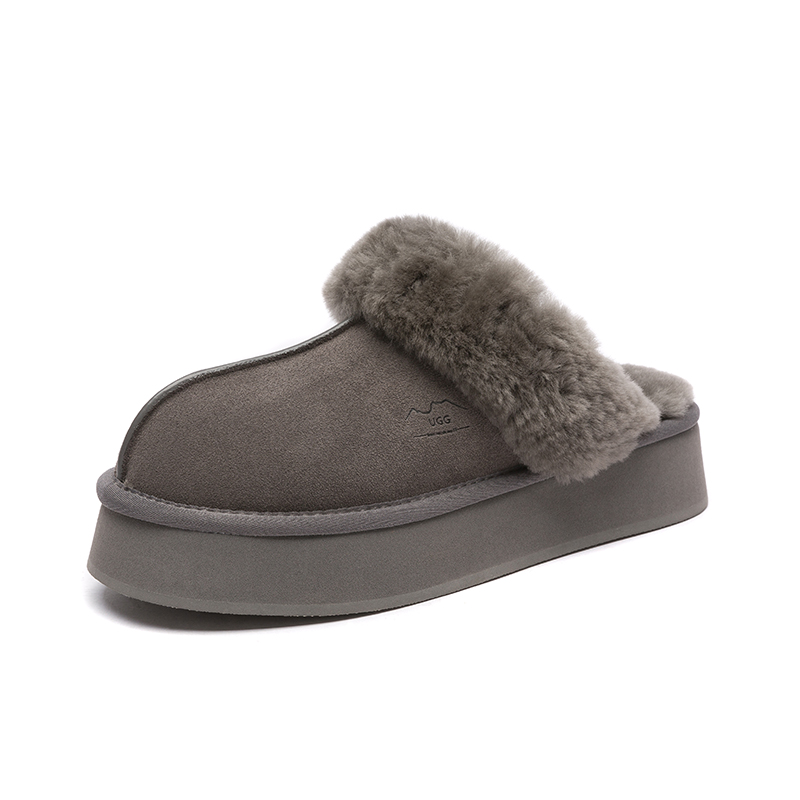 어그 여성 UGG 1910 천연 양모 슬리퍼 겨울 방한 사무실 실내화