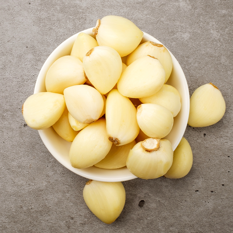 냉삼 장아찌 요리 채소 아삭 알싸한 신선 깐마늘 2kg(대) - 상세 이미지 2