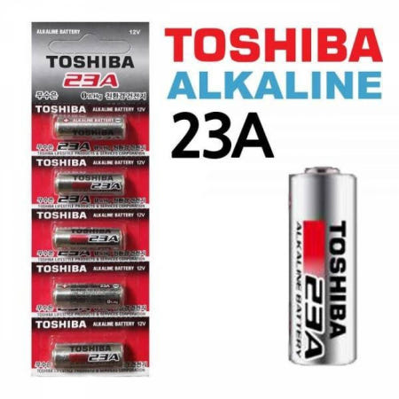 [케이원인터내셔날](크립스토어) TOSHIBA 23A 12V 알카라인 건전지5개