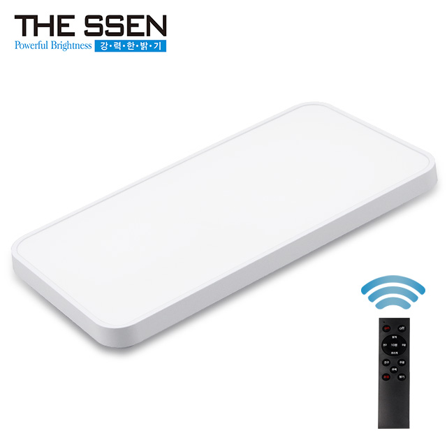 더쎈 LED 제니아 거실 2등 리모컨 75W 밝기조절 색변환 삼성칩 거실 조명 - 상품 이미지