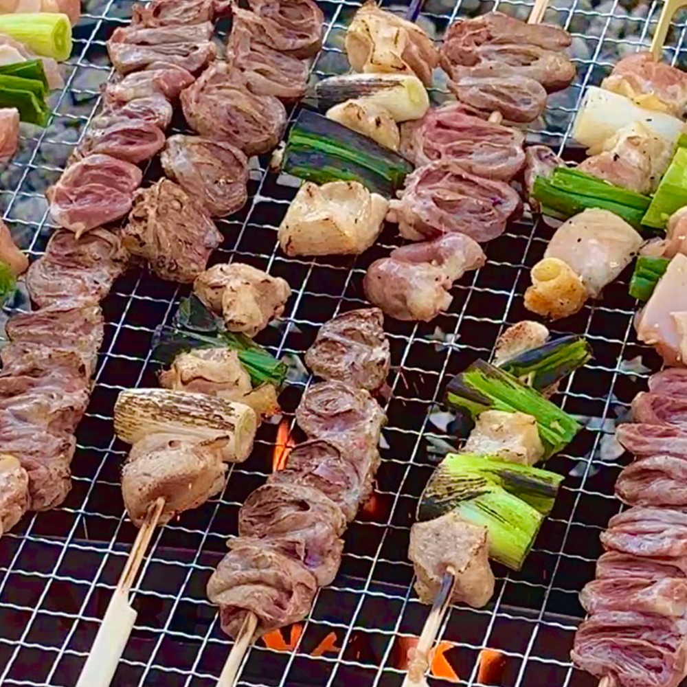 캠핑음식 국내산 닭꼬치 파닭 염통 대용량 수제꼬치 구이 - 상세 이미지 3