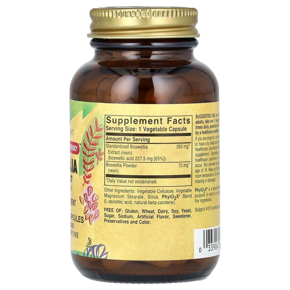 솔가 보스웰리아 추출물 Boswellia 60정 - 상세 이미지 2