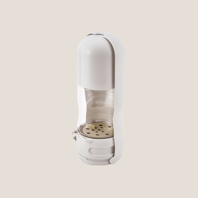 포포가든 반려동물 접이식 물통 강아지 산책용 휴대용 애견물병 350ml 대형 브라운 - 상세 이미지 2