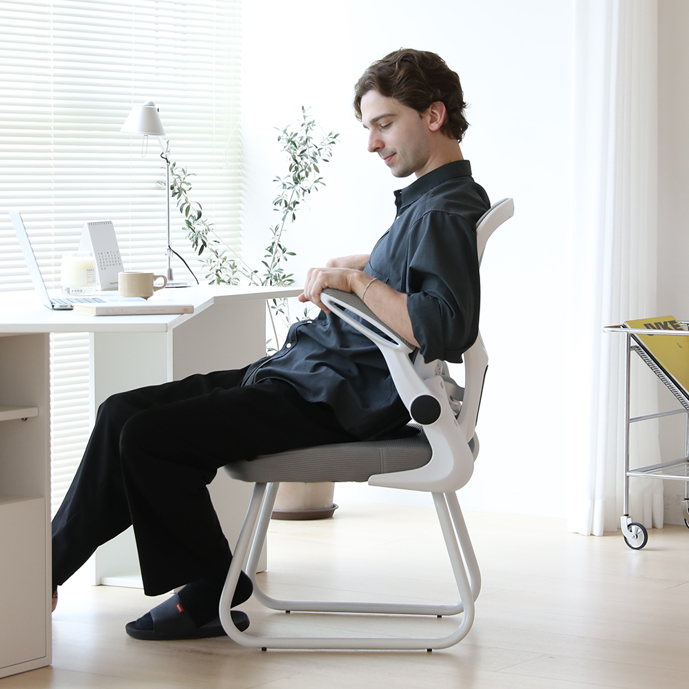 투노 넥트론 스터디 컴퓨터 사무실 책상 학생 공부 허리편한 회의용 회의실 메쉬의자