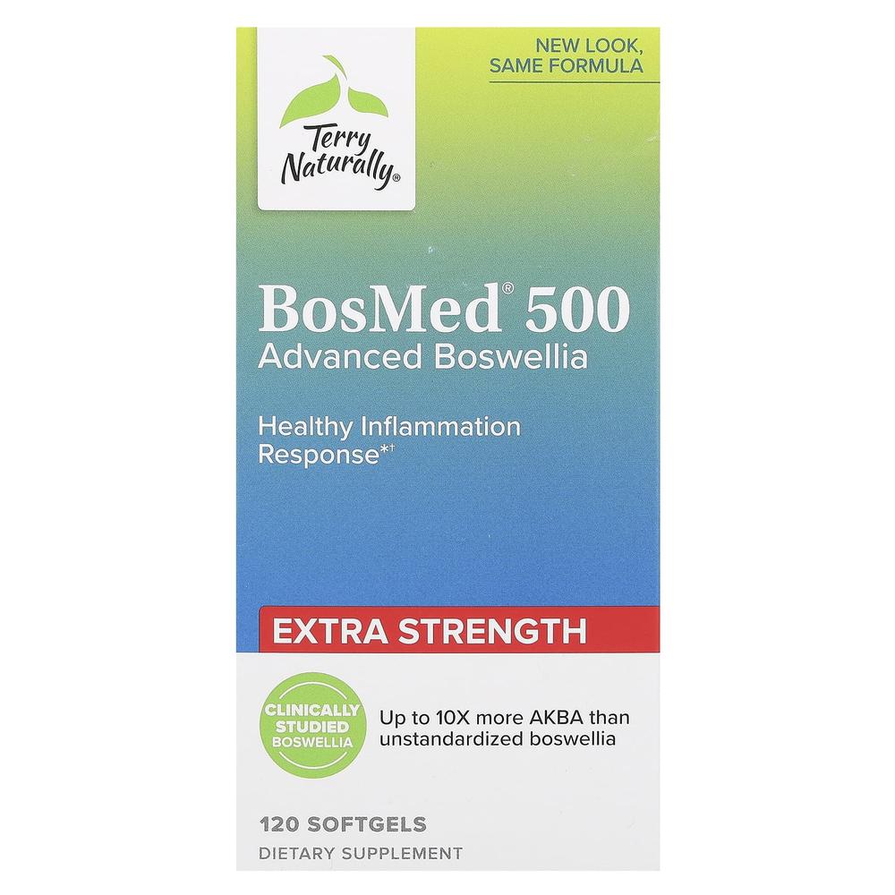 테리내츄럴리 BosMed 500 보스웰리아 Boswellia 120정 - 상품 이미지