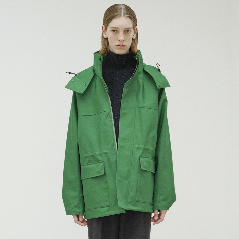 오라리 맨즈 자켓 HIGH-DENSITY BONDED COTTON GABARDINE BLOUSON 25FW - 상세 이미지 4