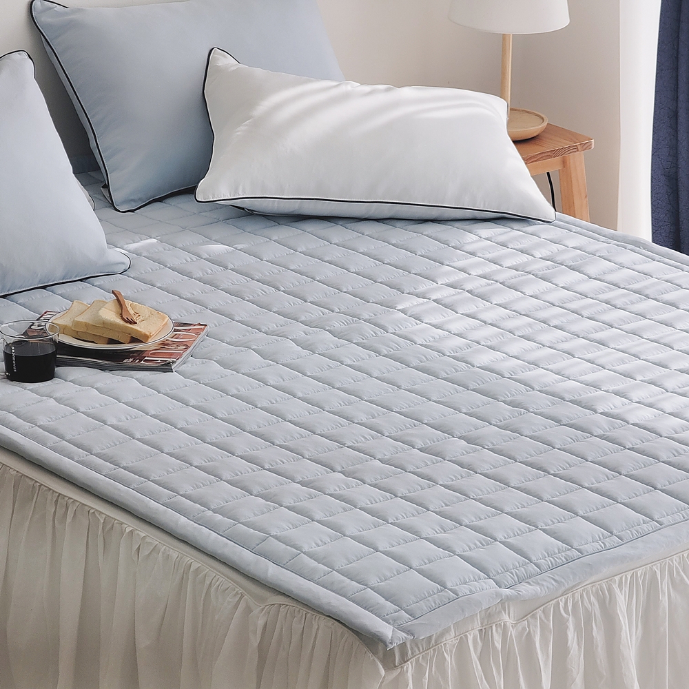 나라데코 먼지없는 세미마이크로 부드러운 사계절 밴딩 침대패드 SS