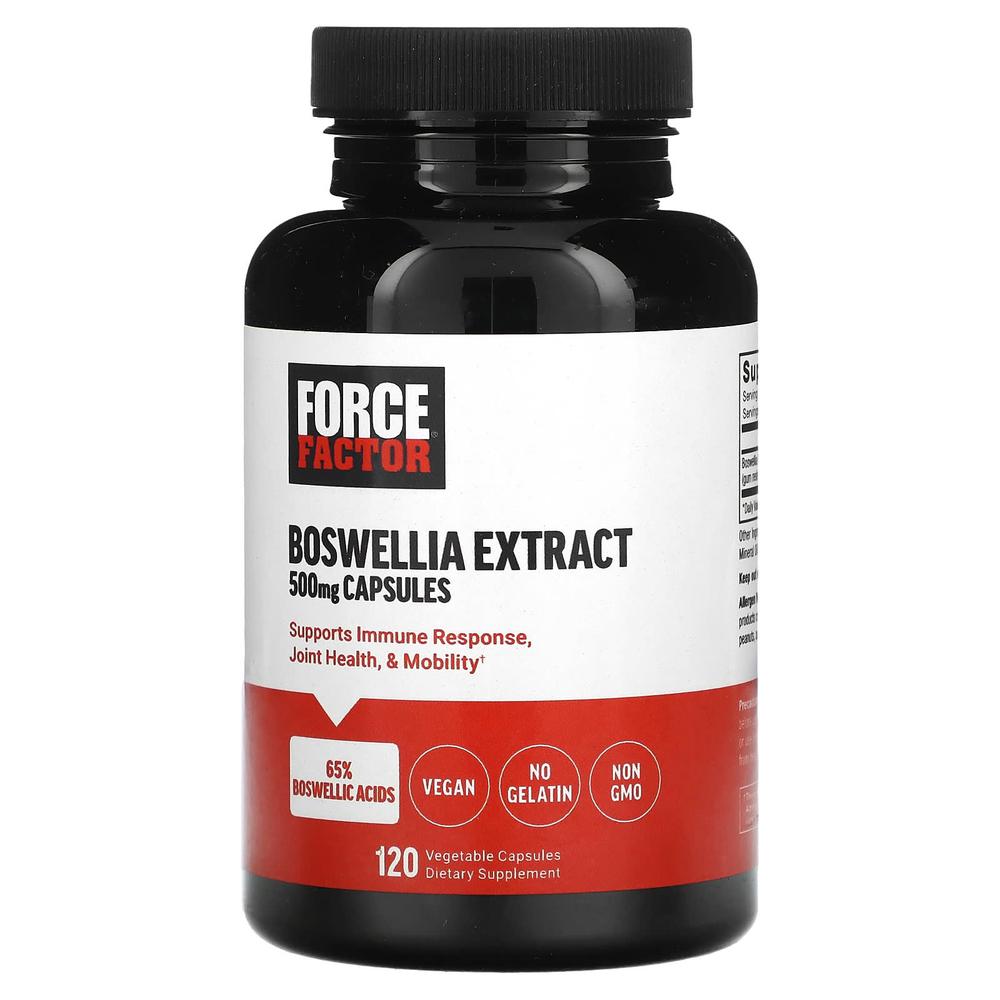포스팩터 보스웰리아 추출물 500mg Boswellia 120정 - 상품 이미지