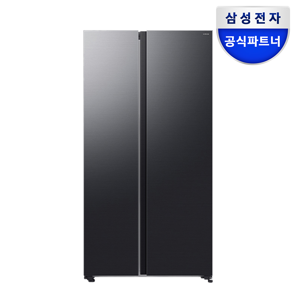 삼성전자 양문형 냉장고 AI RS70F65Q2F 프리스탠딩 651리터 젠틀블랙 - 메인 이미지