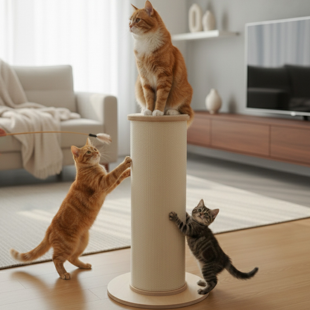 통큰 스크래쳐 대형 수직