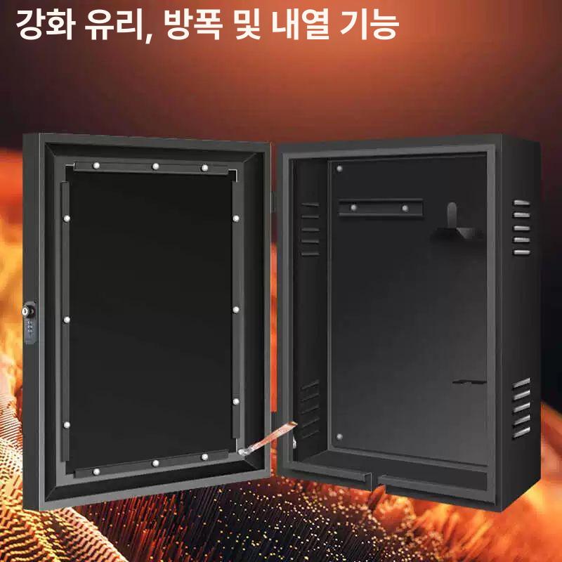 전기차 충전기 박스 완속 방수커버 야외 컨트롤 거치대 주차장 충전 가정용 배전함 잠금 24키 비밀번호 50x60x22cm - 상세 이미지 5