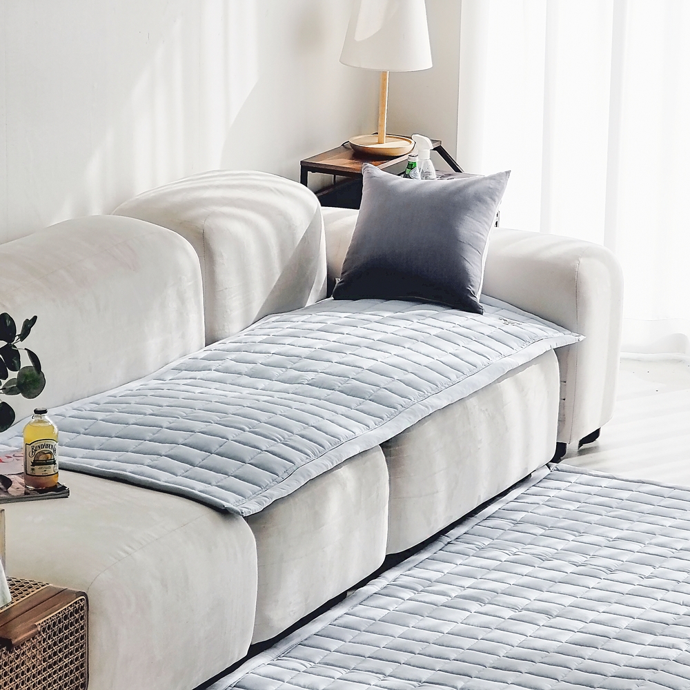 나라데코 먼지없는 소프트 워싱 사계절 돌 쇼파패드 3인용 65x180