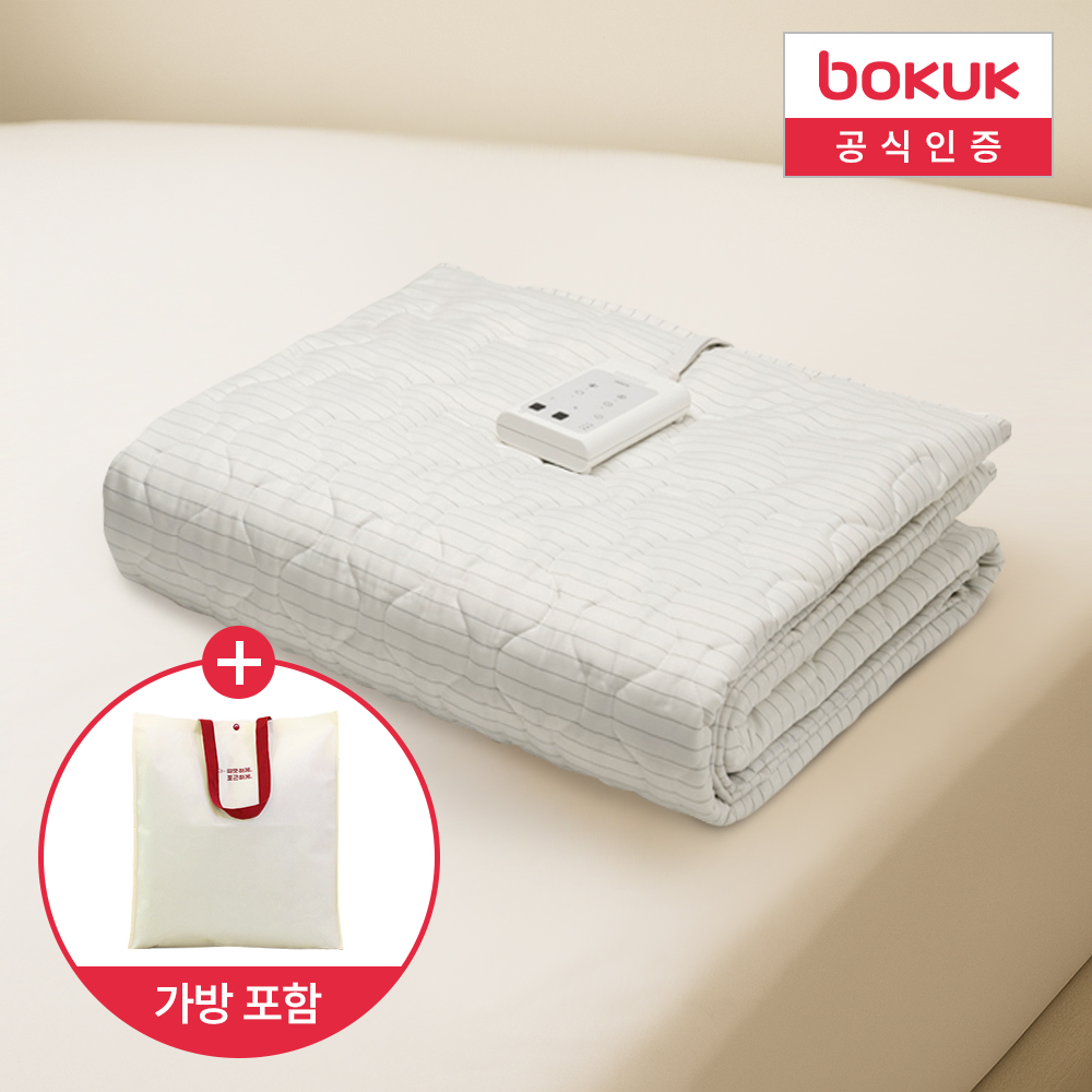 보국 전기요 탄소매트 1인용 침대 전기장판 전자파차단 탄소사매트 싱글 BKB-3201S - 상품 이미지