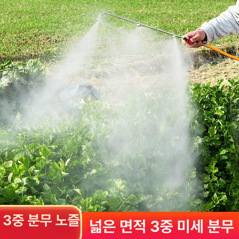 엔진 농약분무기 전동 농업용 농사 백팩 살수기 분사 분무 분사기 살포기 구리 농약 가솔린 업그레이드 4행정 140 탱크 20L - 상세 이미지 4