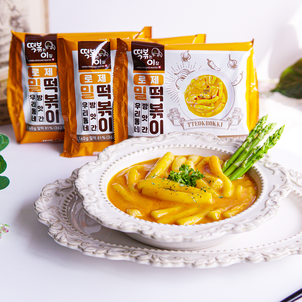 떡볶는이장 밀떡볶이 로제160g 상온보관 로제맛, 160g 로제, 160g, 1개 - 상세 이미지 5