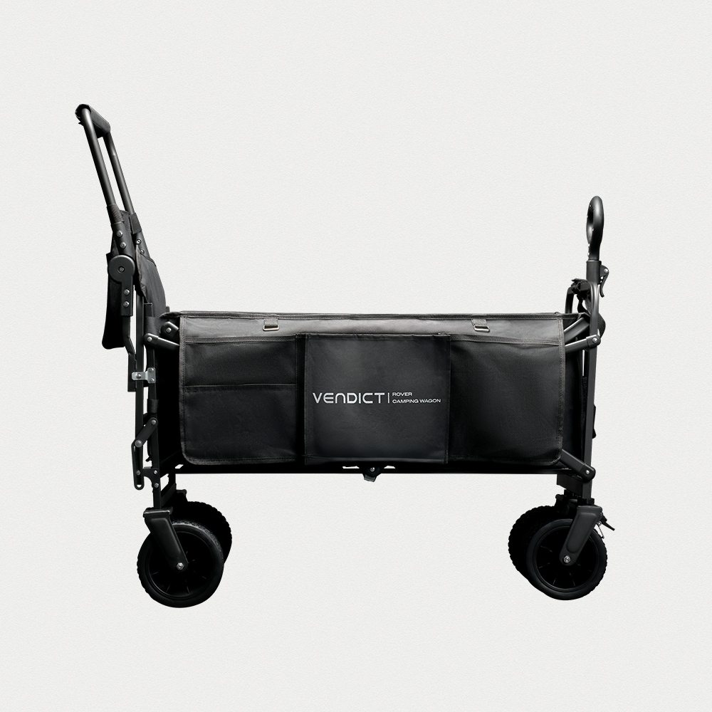 벤딕트 웨건 캠핑웨건 카트 접이식 캐리어 수레 외건 폴딩 대형 오픈형 로버 베이직패키지