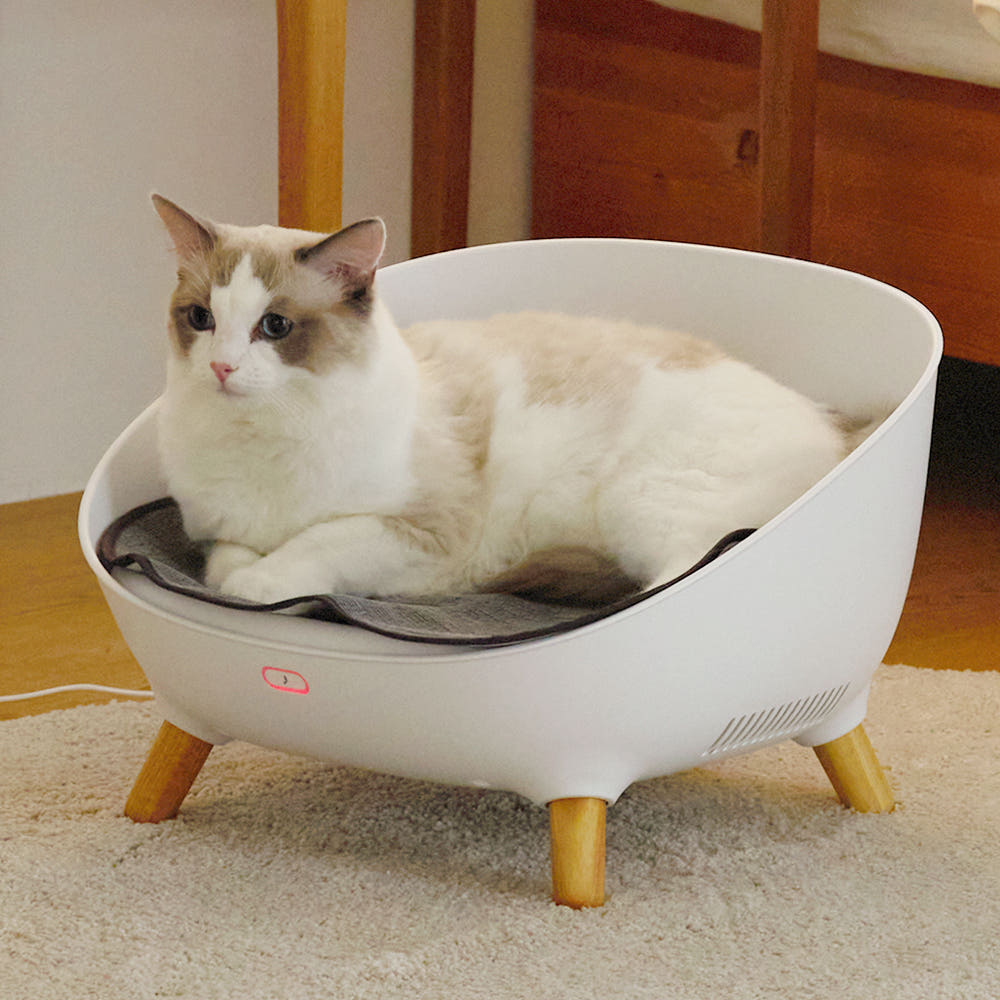 [펫드리머] 강아지 고양이 사계절 냉난방 스마트침대 - 상세 이미지 2