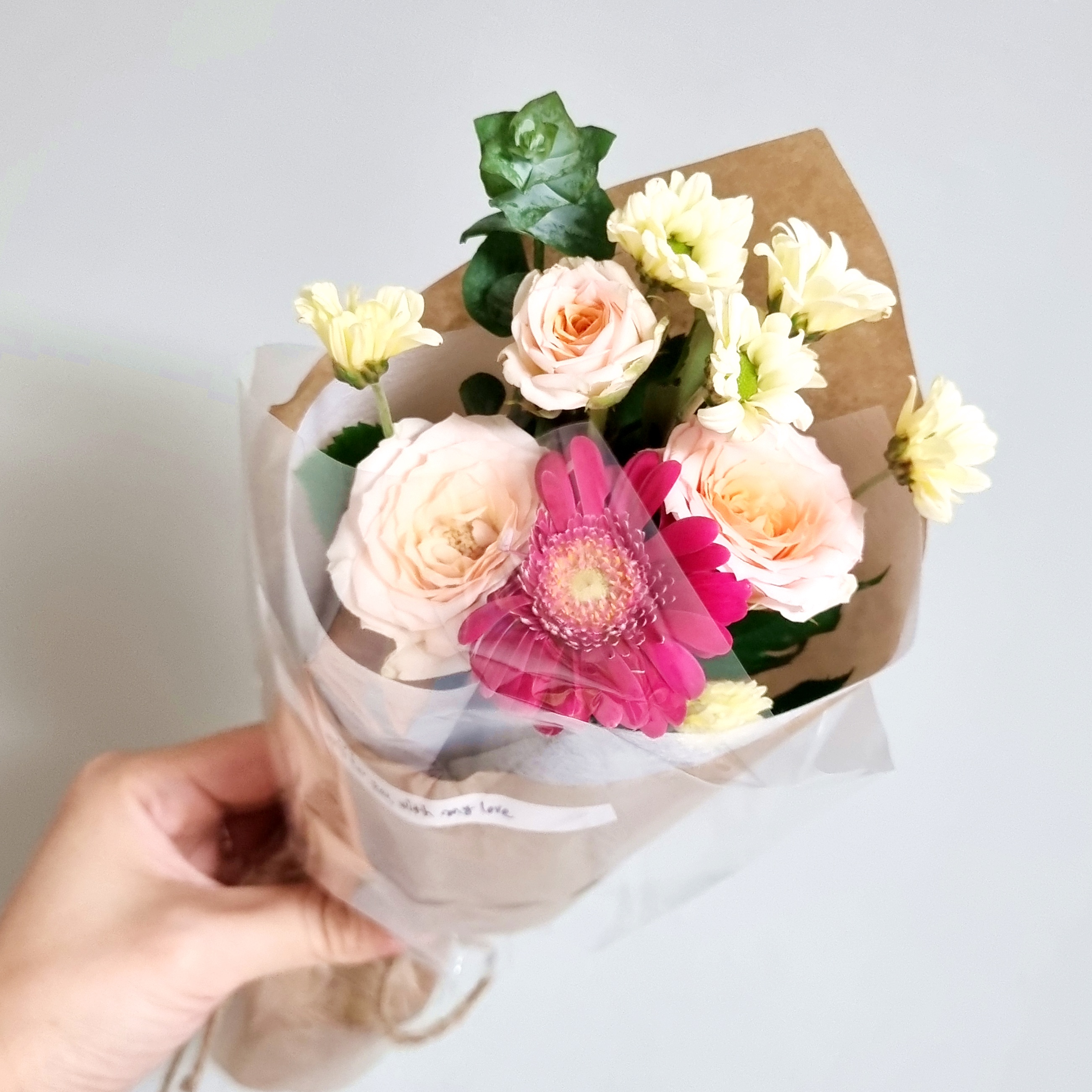 미니꽃다발 소형 플라워 선물 답례품 행사꽃 단체주문 꽃 생화택배 행사 꽃다발 샤누데이즈 - 상세 이미지 3