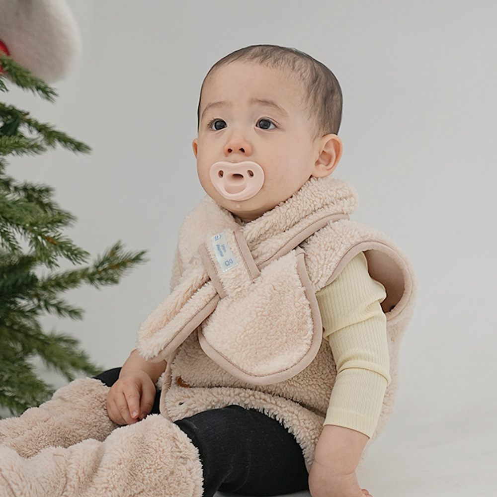 올포홈 포근 양털 아기 목도리 유아 넥워머 아동 머플러 겨울 끼우는목도리