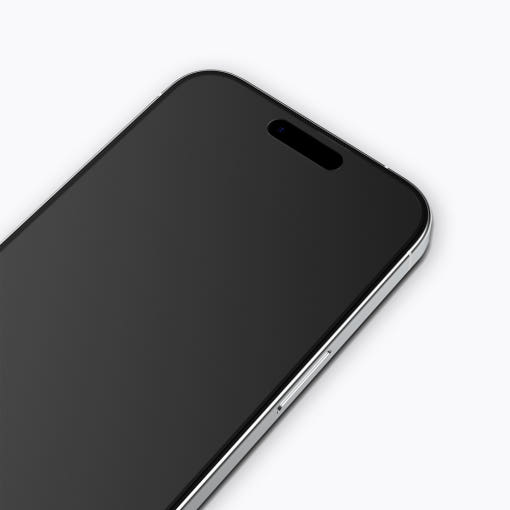 지니비 AR 초저반사 강화유리 필름 장착 후 야외 시야 비교