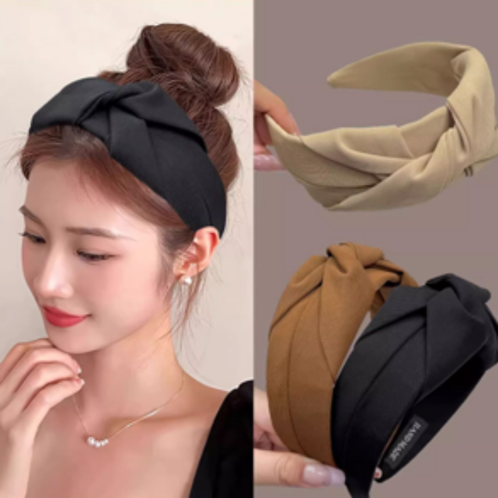 여성 머리띠 반다나 여자 헤드밴드 편안한 이쁜 세련된 귀여운 심플 귀안아픈 1+1