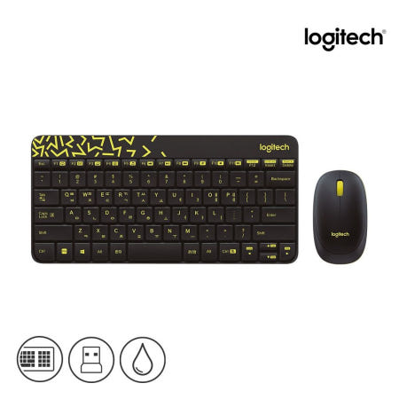로지텍 로지텍 MK240 Nano 무선 콤보 키보드 마우스 셋트 블랙 정품(zoaa)