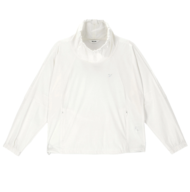 볼빅 골프웨어 여성골프웨어 여성 골프 점퍼 져지 배색 아노락 긴팔 간절기 티셔츠 상의 VLWBP901 - 상세 이미지 3