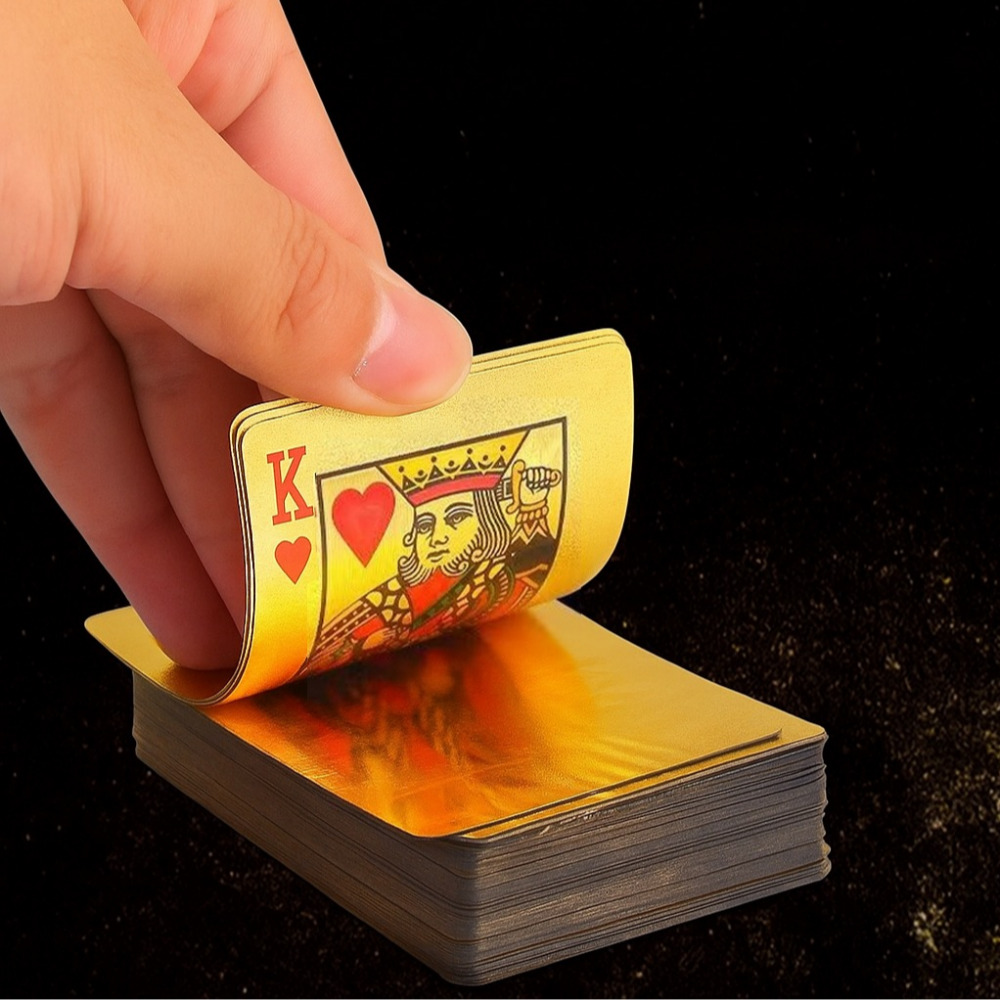 빌리네집 럭셔리 블랙 다이아몬드 포커 홀덤 트럼프카드 유니크 이미지 2