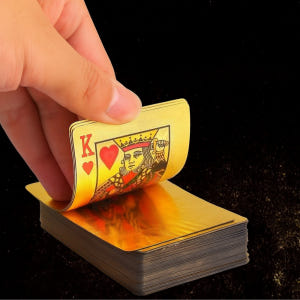 빌리네집 럭셔리 블랙 다이아몬드 포커 홀덤 트럼프카드 유니크 실사용 후기 | 효과 있을까? - 상품 이미지 2