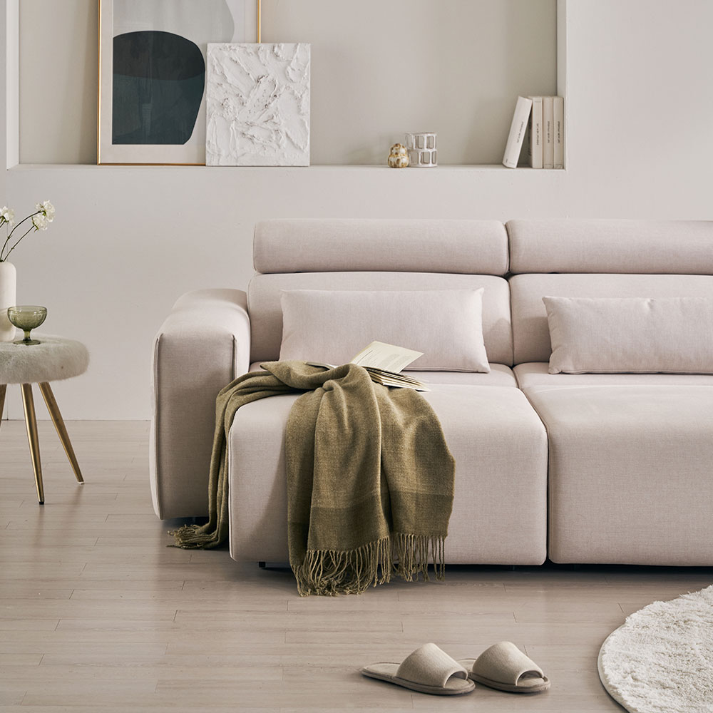 장인가구 조디 수유의자 전동 슬라이딩 확장형 1인용 리클라이너 소파 독서 수면 안락의자