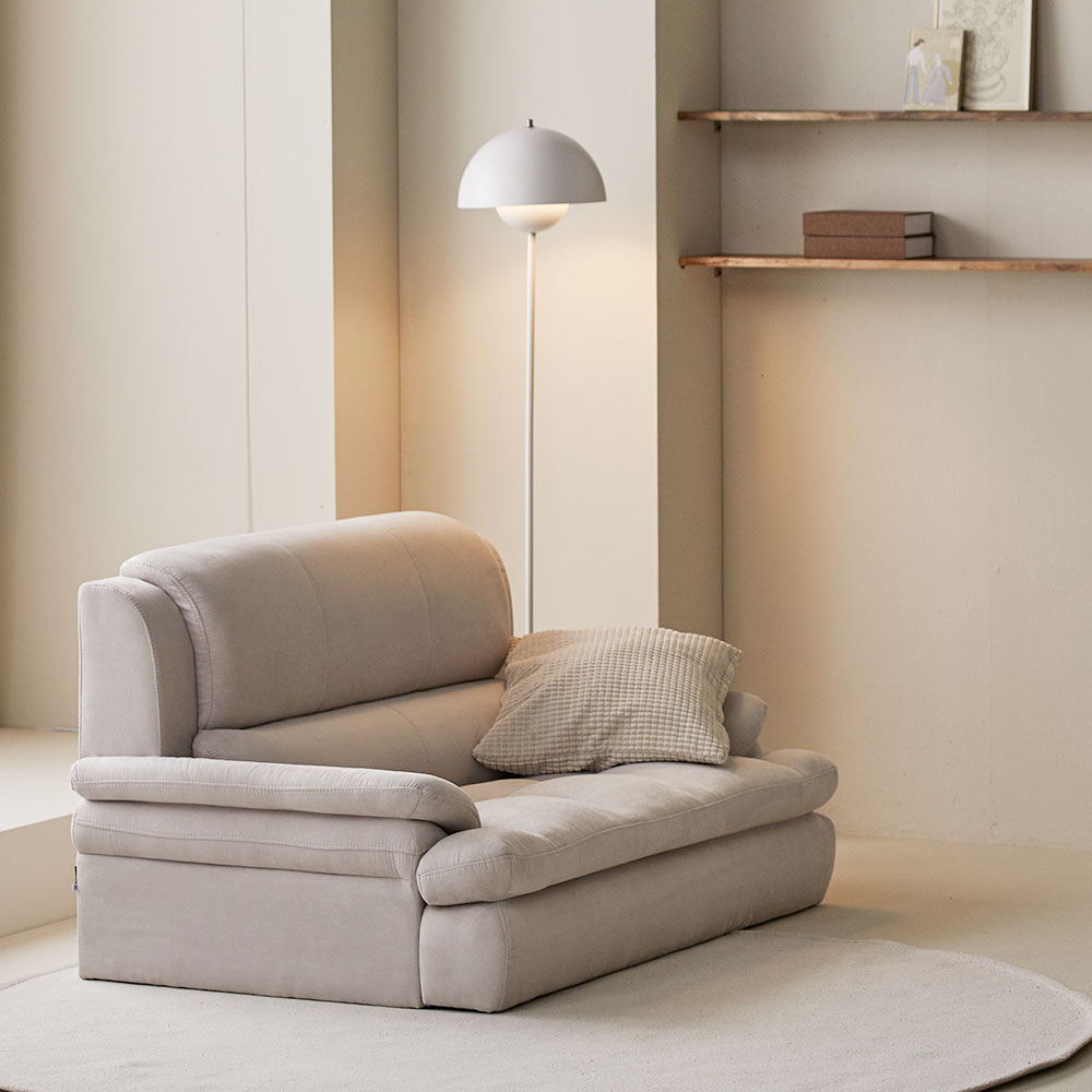 장인가구 콤마 아쿠아텍스 방수 패브릭 예쁜 카페 거실 소파 2인